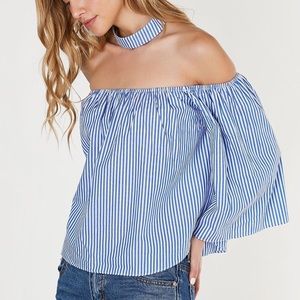 Off the Shoulder Top with Choker